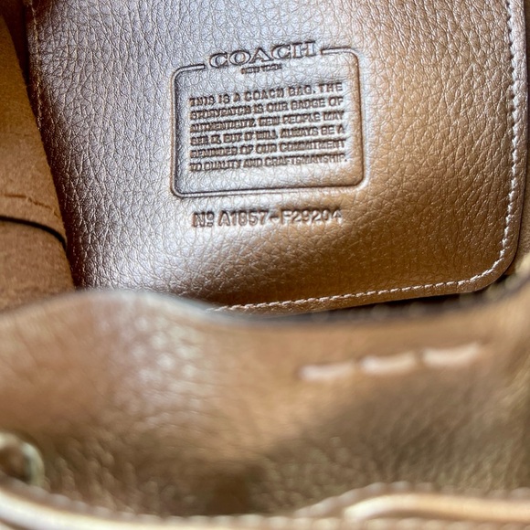 COACH DERBY CROSSBODY (F29204)
ROSE GOLD/SILVER - Picture 9 of 12